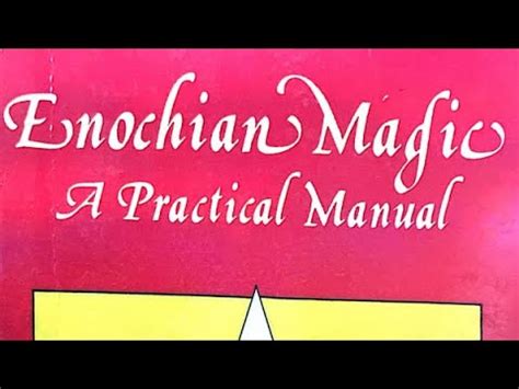 Enochian magic a practical manual pdf
